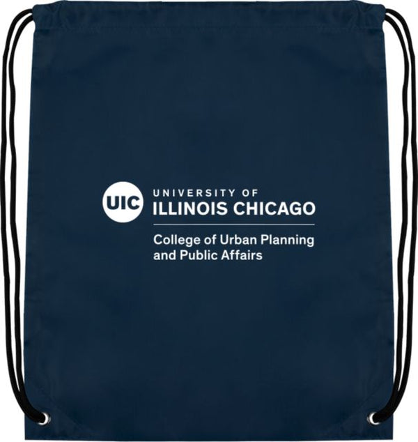 UIC Drawstring Backpack College of Urban - ONLINE ONLY